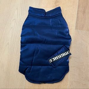 NWOT Navy Incandescent Dog Vest